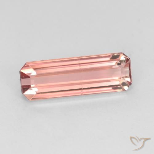 Turmalina Rosa Terroso Natural 1.47ct, Corte Octógono / Esmeralda, VS-SI