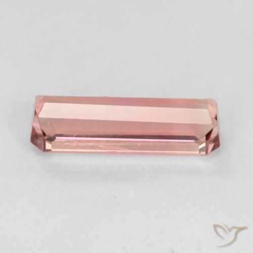 Turmalina Rosa Terroso Natural 1.47ct, Corte Octógono / Esmeralda, VS-SI