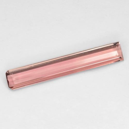Turmalina rosa natural 2,18ct, corte esmeralda, VS