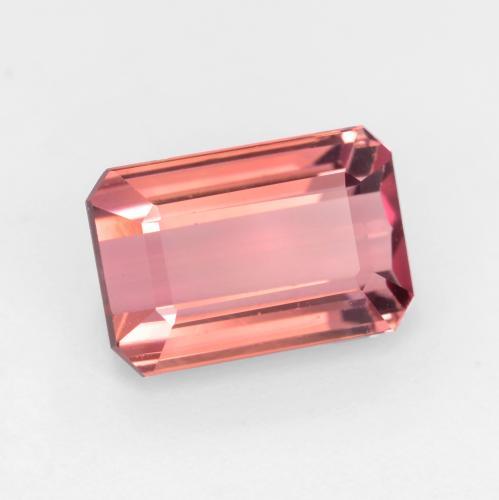Turmalina Jacarandá Rosa Natural 3,22ct, Corte Esmeralda, VVS-VS