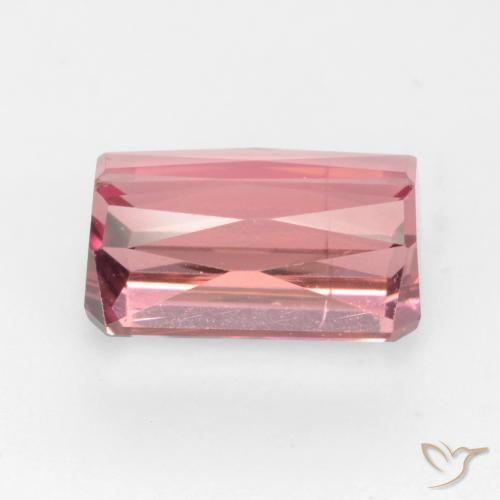 Turmalina Luz rosa Natural 3.08ct, Corte Octógono / Esmeralda, VS-SI