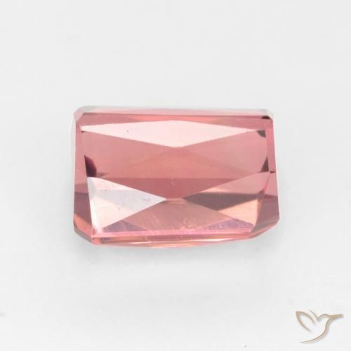 Turmalina Laranja Rosa Natural 2.70ct, Corte Octógono / Esmeralda, VVS-VS