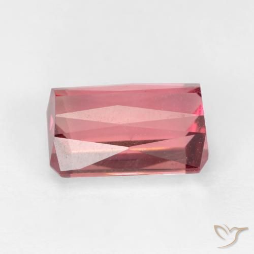 Turmalina Rosa chiclete Natural 2.34ct, Corte Octógono / Esmeralda, VS-SI