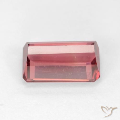 Turmalina Rosa chiclete Natural 2.66ct, Corte Octógono / Esmeralda, VVS-VS