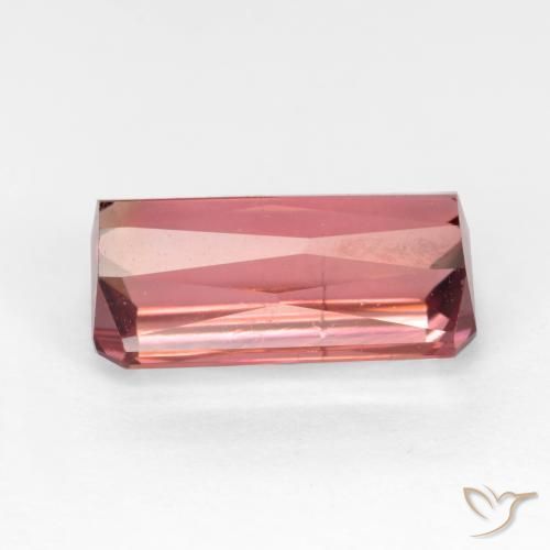 Turmalina Luz rosa Natural 3.63ct, Corte Octógono / Esmeralda, SI