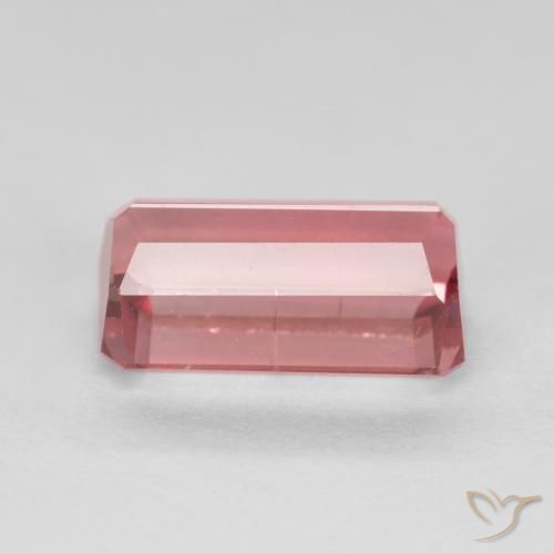 Turmalina Luz rosa Natural 1.60ct, Corte Octógono / Esmeralda, SI