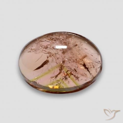 Turmalina Rosa Claro Rosa Natural 6.57ct, oval, Transparente