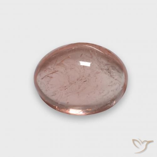 2.20ct Natural vermelho médio Turmalina, oval, Transparente