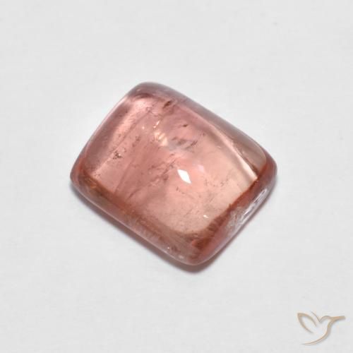 Turmalina Rosa Profundo Natural 2.85ct, Almofada, Transparente