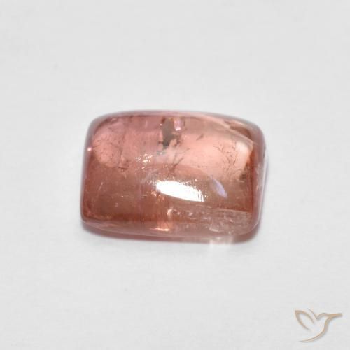 Turmalina Rosa Profundo Natural 2.85ct, Almofada, Transparente