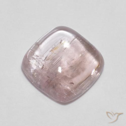 1.76ct Natural Luz rosa Turmalina, Almofada, Transparente