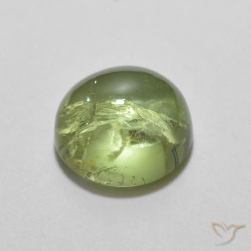 Turmalina Verde floresta Natural 1.42ct, Redondo, Transparente