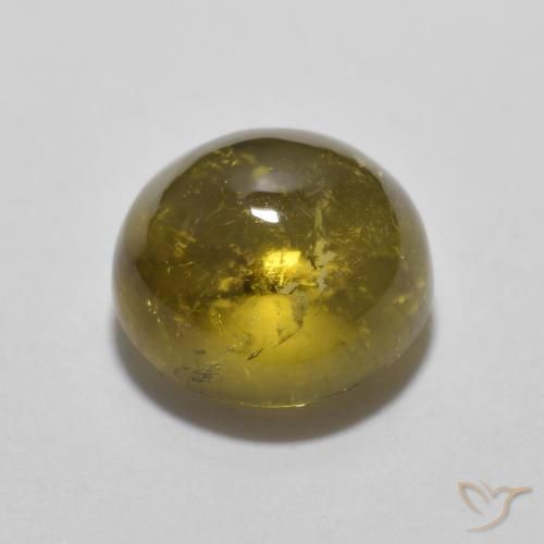 Turmalina Ouro Natural 1.83ct, Redondo, Transparente