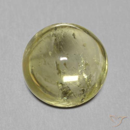 1.80ct Natural Luz verde Turmalina, Redondo, Transparente