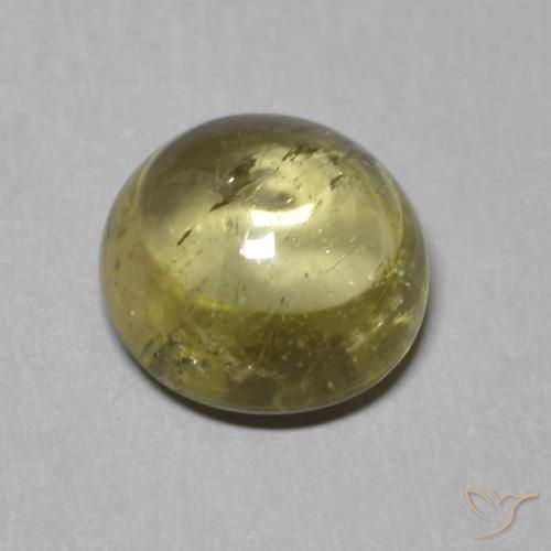 Turmalina Luz verde Natural 1.80ct, Redondo, Transparente