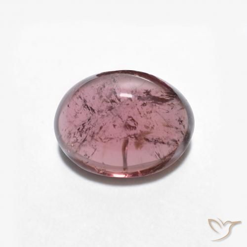 1.57ct Natural Roxo profundo Turmalina, oval, Transparente