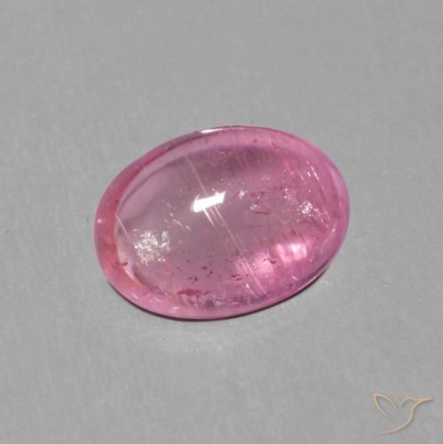 Turmalina rosa médio Natural 1.51ct, oval, Transparente