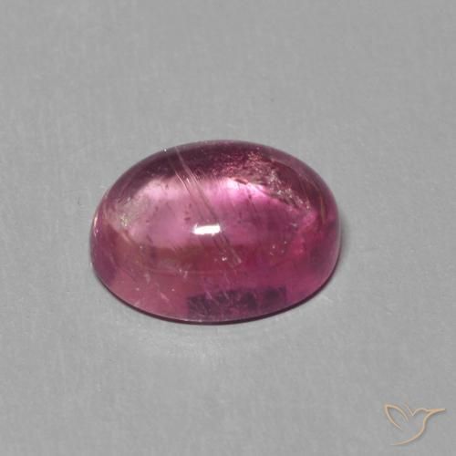Turmalina rosa médio Natural 1.51ct, oval, Transparente