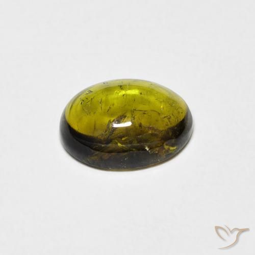 Turmalina Verde floresta Natural 1.34ct, oval, Transparente