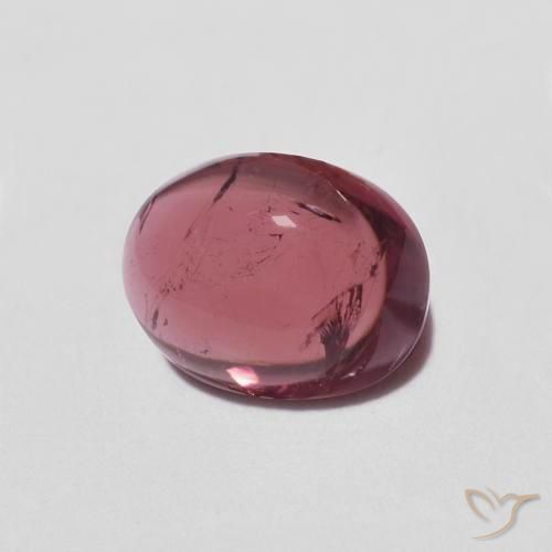 Turmalina Berry Purple Natural 1.25ct, oval, Transparente