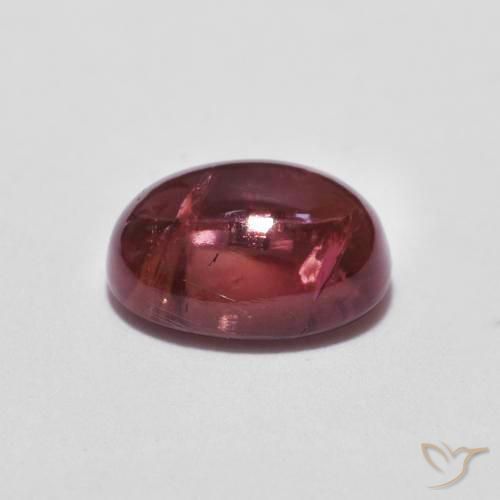 Turmalina Berry Purple Natural 1.25ct, oval, Transparente