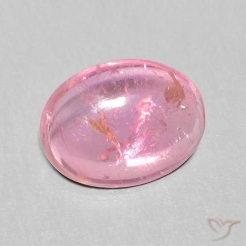 Turmalina Rosa Intenso Natural 1.31ct, oval, Transparente