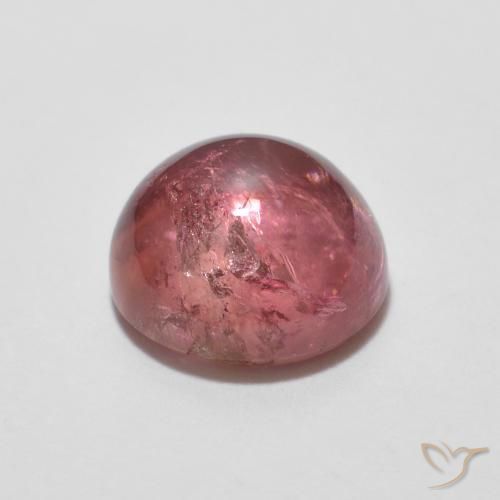 Turmalina rosa médio Natural 1.18ct, Redondo, Transparente