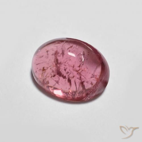 Turmalina rosa médio Natural 1.63ct, oval, Transparente