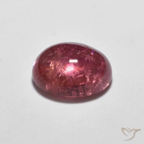Turmalina rosa médio Natural 1.63ct, oval, Transparente