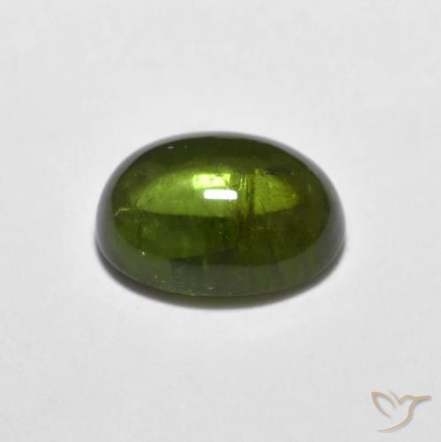 Turmalina Algas Verdes Natural 1.39ct, oval, Transparente
