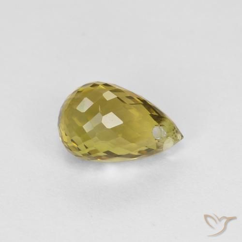 Turmalina Castanho médio Natural 0.81ct, Briolette, VS