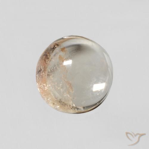 Turmalina Luz amarela Natural 1.15ct, Redondo, Transparente