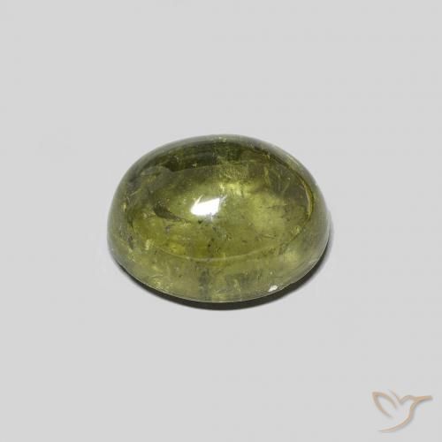 Turmalina Luz verde Natural 3.89ct, oval, Transparente