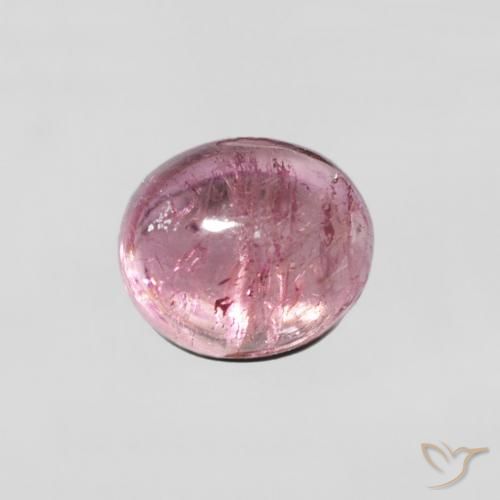 0.92ct Natural Luz rosa Turmalina, oval, Transparente