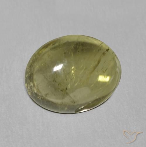 Turmalina Verde médio Natural 1.22ct, oval, Transparente