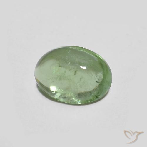 Turmalina Luz verde Natural 1.43ct, oval, Transparente