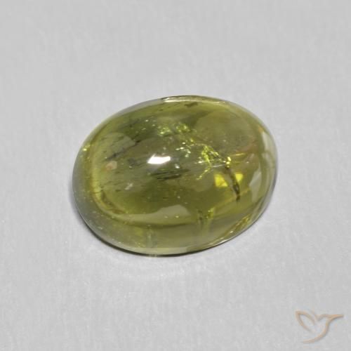 Turmalina Verde médio Natural 1.45ct, oval, Transparente