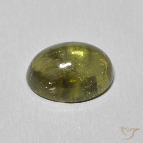 Turmalina Verde médio Natural 1.45ct, oval, Transparente