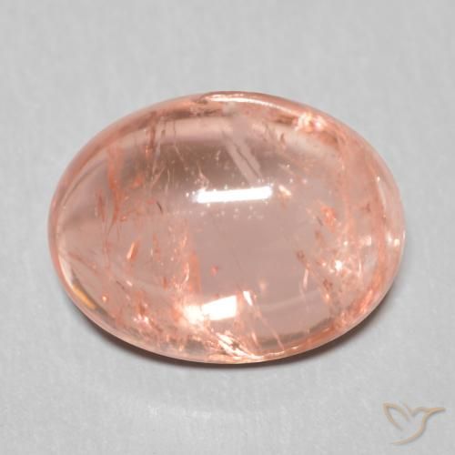 1.79ct Natural rosa médio Turmalina, oval, Transparente