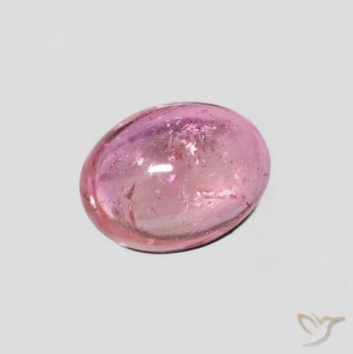 Turmalina ponche de frutas vermelhas Natural 1.30ct, oval, Transparente