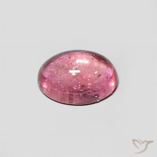 Turmalina ponche de frutas vermelhas Natural 1.30ct, oval, Transparente