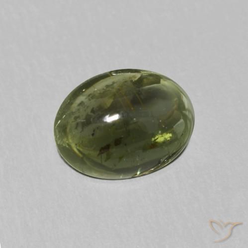 Turmalina Verde floresta Natural 1.13ct, oval, Transparente