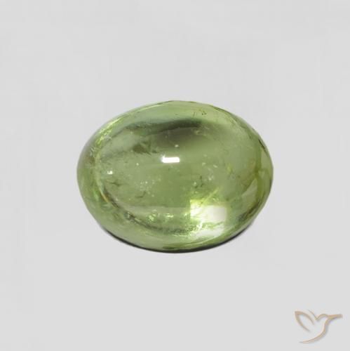 2.24ct Natural Verde floresta Turmalina, oval, Transparente