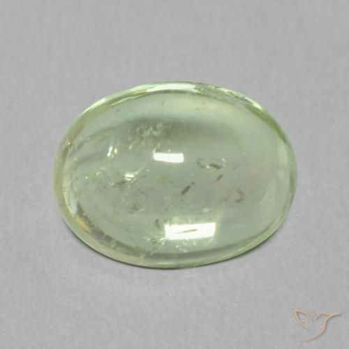 1.62ct Natural Luz verde Turmalina, oval, Transparente