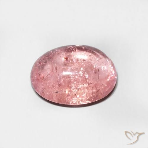 Turmalina rosa médio Natural 2.14ct, oval, Transparente