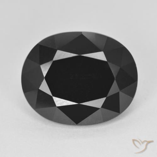 10.38ct Natural Schorl Turmalina, oval, Opaco