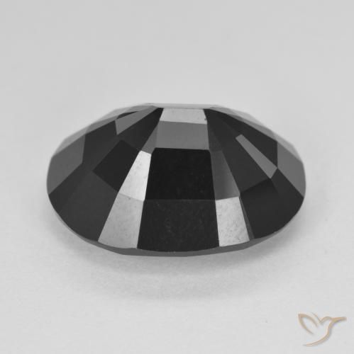 Turmalina Schorl Natural 10.38ct, oval, Opaco
