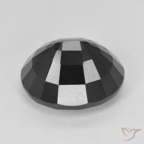 Turmalina Schorl Natural 6.42ct, oval, Opaco