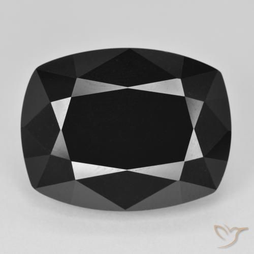 25.40ct Natural Schorl Turmalina, Almofada, Opaco