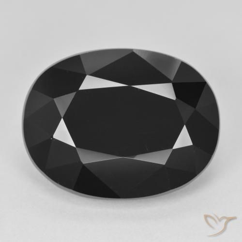 17.83ct Natural Schorl Turmalina, oval, Opaco